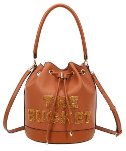 The Bucket Hobo Bag TB2-L9018 BROWN